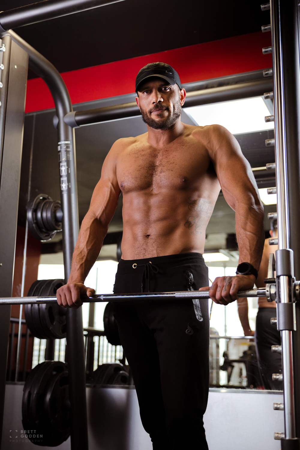 Personal Trainer photographed by Brett Godden Photography