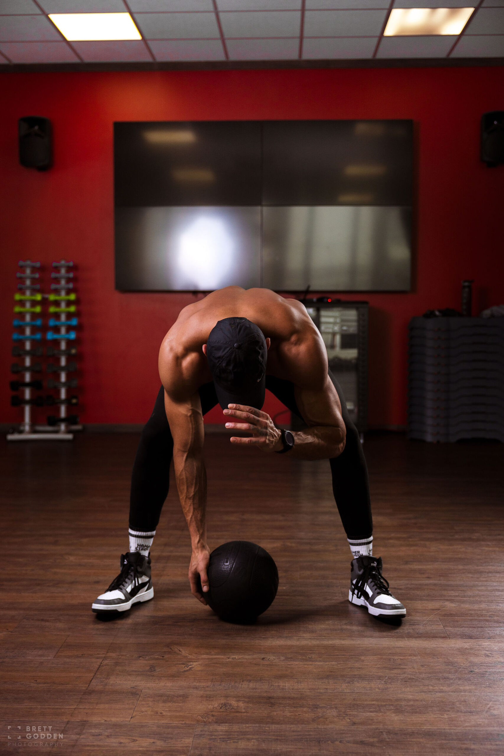 Personal Trainer photographed by Brett Godden Photography