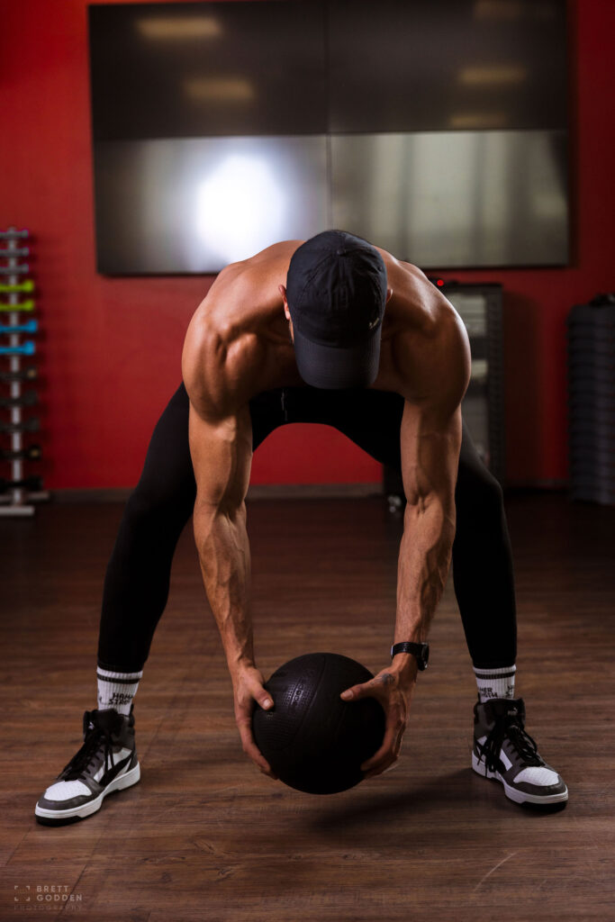 Personal Trainer photographed by Brett Godden Photography